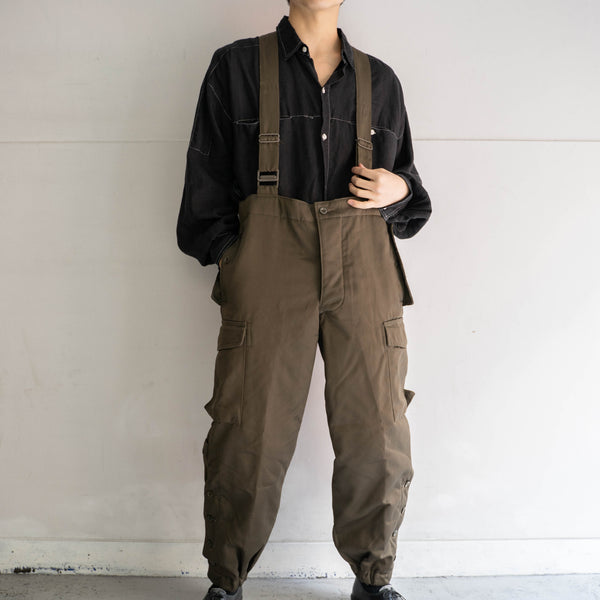 1980s German military quilting cargo over-all 'dead stock'