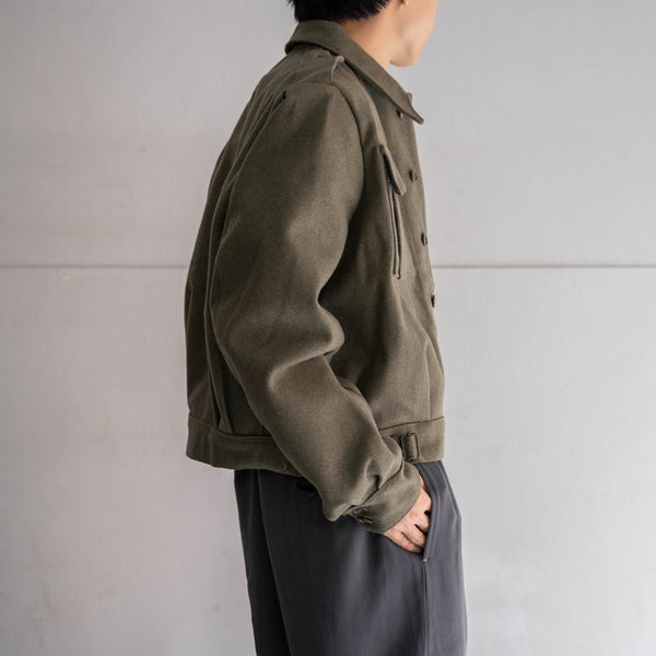 1970s Italian military wool battle dress jacket 'dead stock'