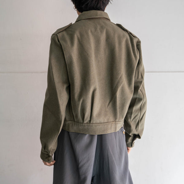 1970s Italian military wool battle dress jacket 'dead stock'