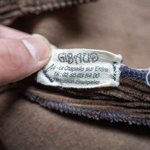 around 1970s France brown corduroy half pants 'mint condition'