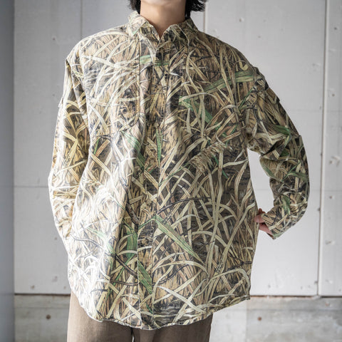 2000s 'ORVIS' real tree camouflage big shirt