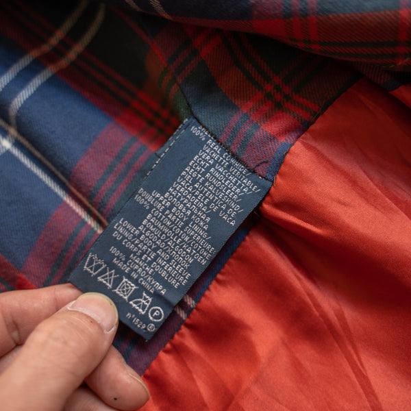 1980-90s Ralph Lauren brown leather motorcycle jacket