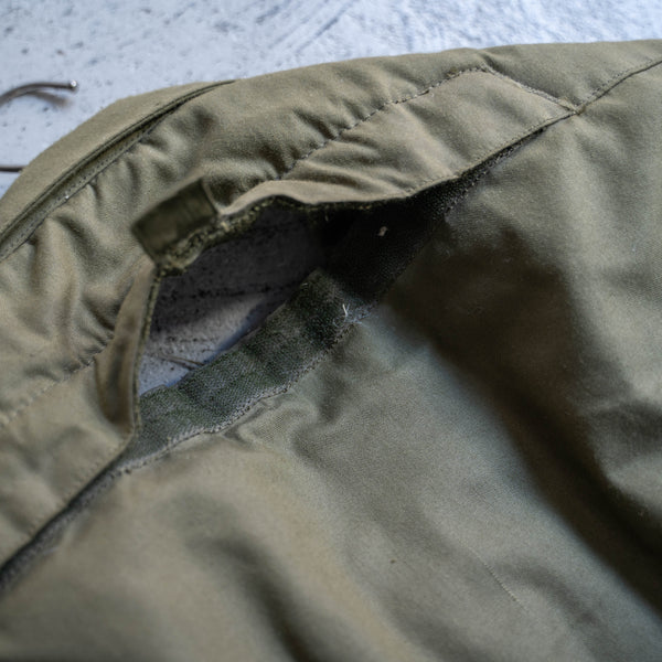 1970-90s US military beige tankers jacket 'Large Short'