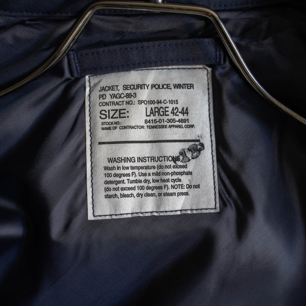 1990s US military navy security police jacket -goretex- 'mint condition'