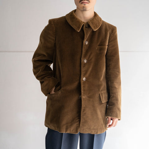 around 1950s France corduroy work jacket