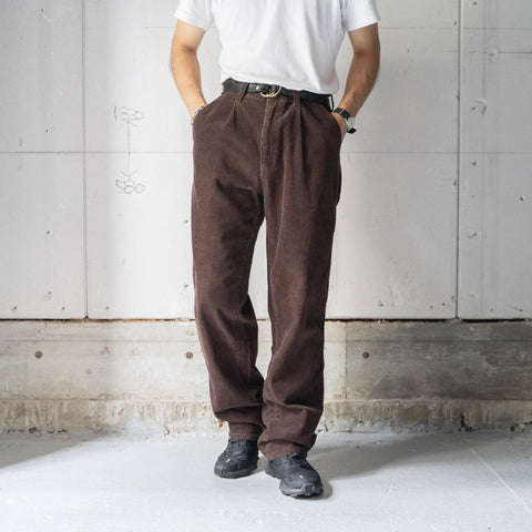 around 1990s Unknown cocoa color corduroy pants
