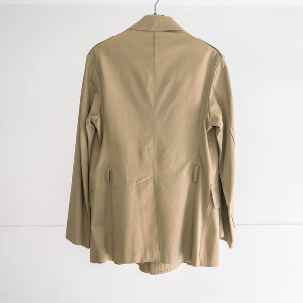 1960-70s italian military chino safari jacket