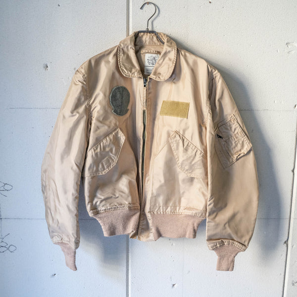 2000s US military beige color CWU-36/P flight jacket