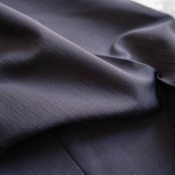 1970s Japan navy wool 1tuck slacks