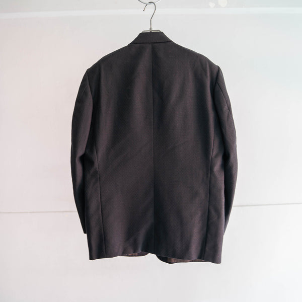 1960-70s Japan vintage black × red melange set up -great fabric-