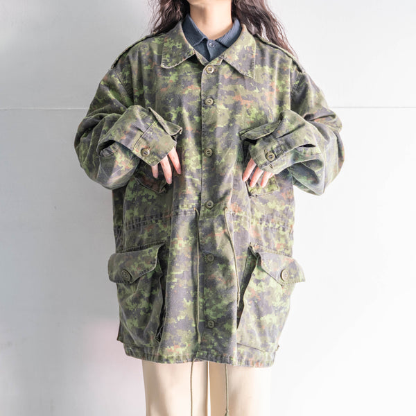 2000s Canadian military camo pattern light weight jacket 'civilian type'