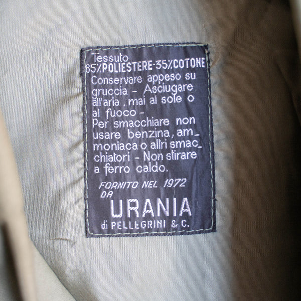 1960s Italian police Rain coat