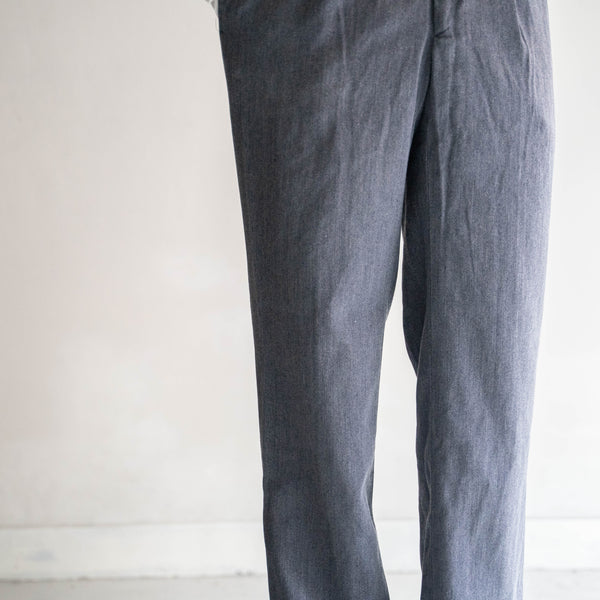 2000s Italian military dress pants  -navy? dyed-