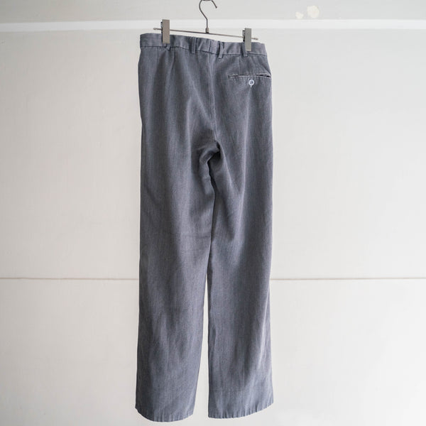 2000s Italian military dress pants  -navy? dyed-