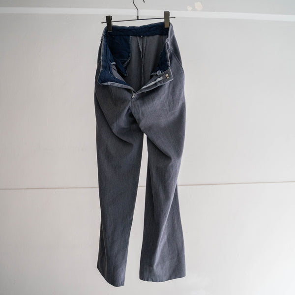 2000s Italian military dress pants  -navy? dyed-