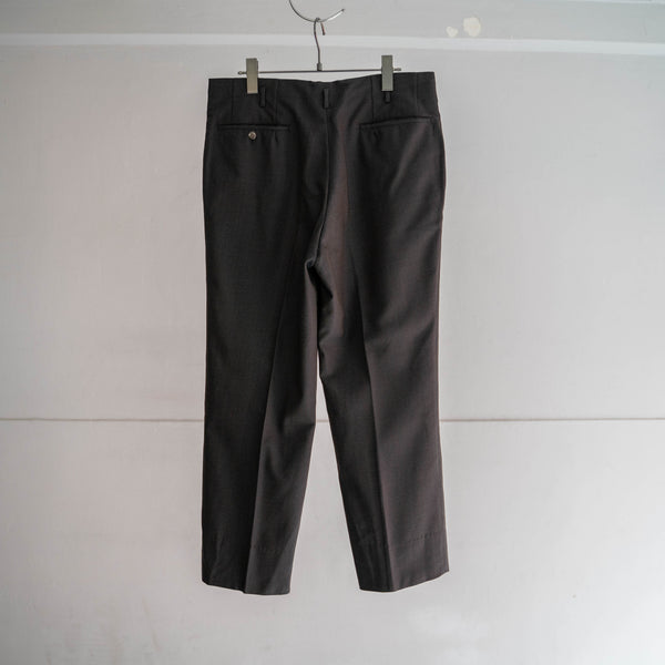 1970s Japan vintage brown based 'TAMAMUSHI' slacks