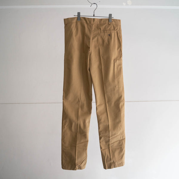 around 1960s france work chino pants "dead stock"