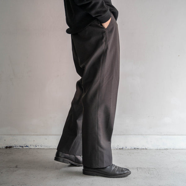 1970s Japan vintage brown based 'TAMAMUSHI' slacks