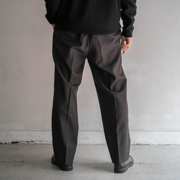 1970s Japan vintage brown based 'TAMAMUSHI' slacks