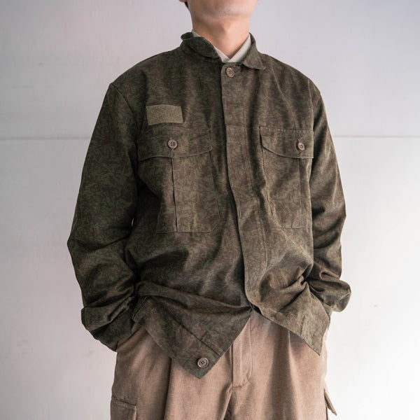 1990-00s Czech military camouflage short jacket 'dead stock' -1
