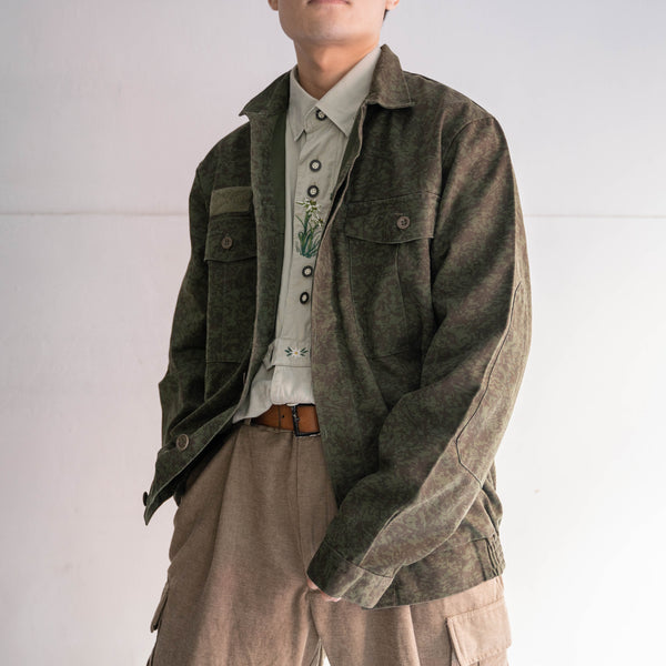 1990-00s Czech military camouflage short jacket 'dead stock' -1