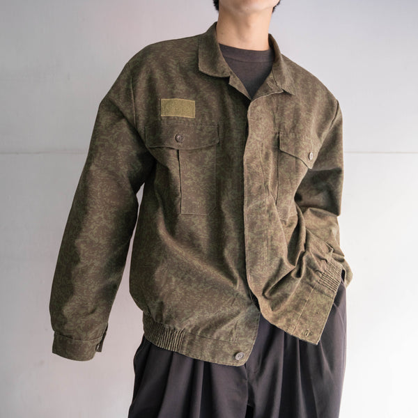 1990-00s Czech military camouflage short jacket 'dead stock' -2