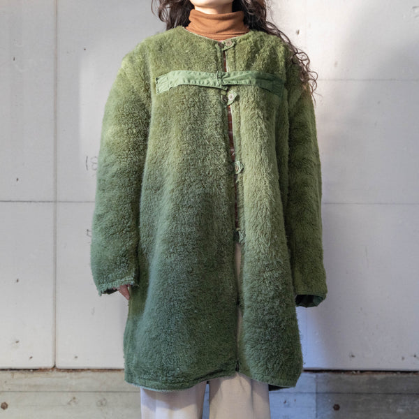 1960-80s Swedish military M59 Boa Liner coat -reversible-