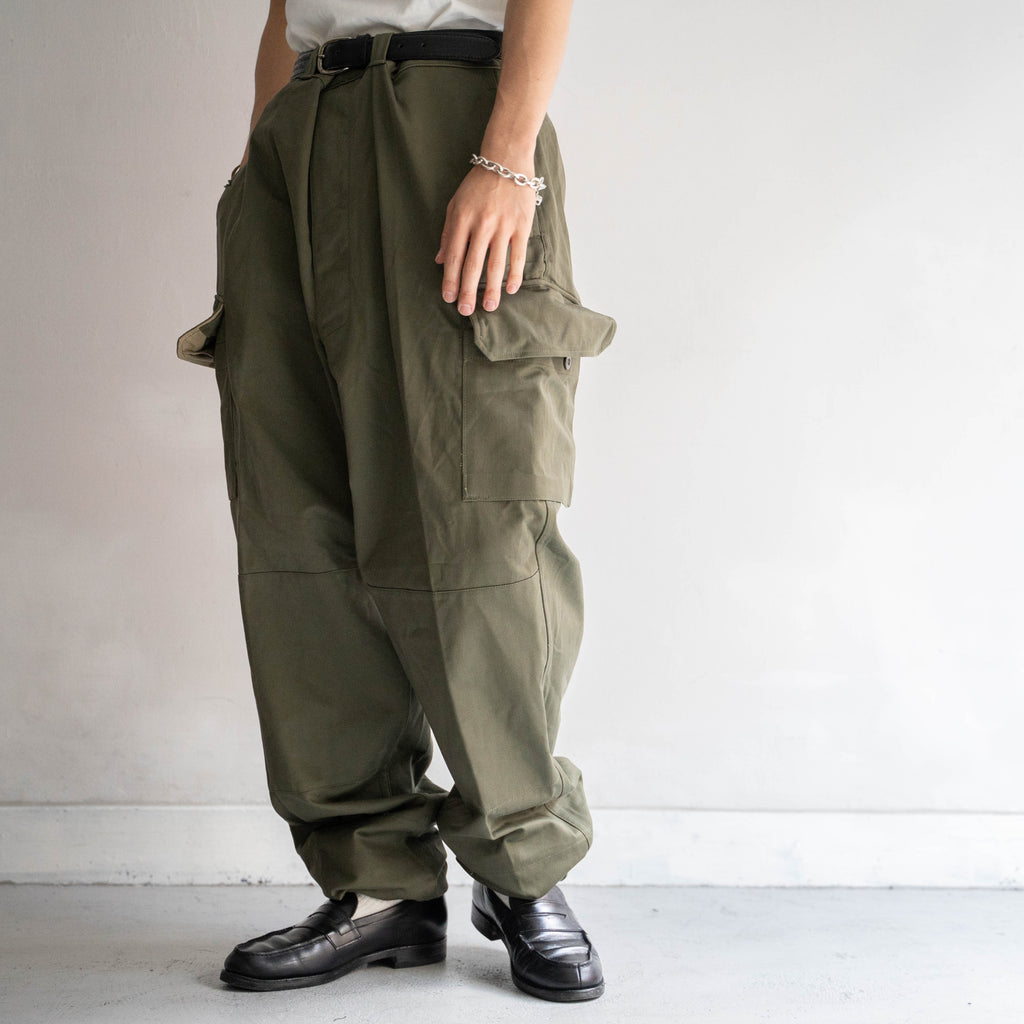 1960-70s French military M64 cargo pants 'dead stock' – gochic vintage