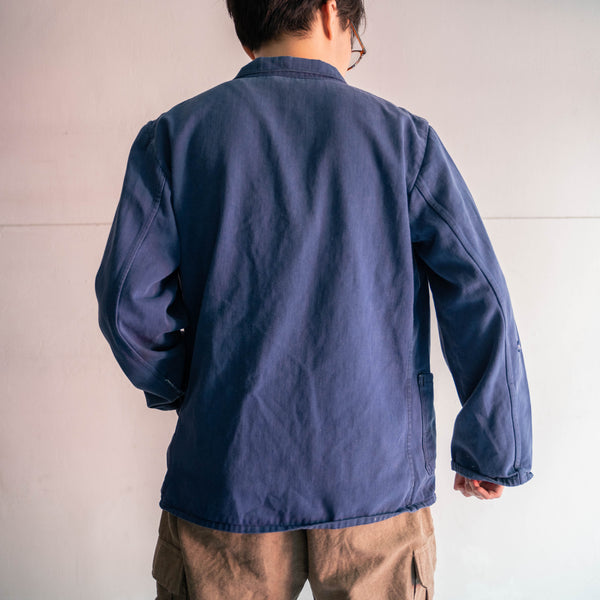 around 1970s Europe denim work jacket with patch