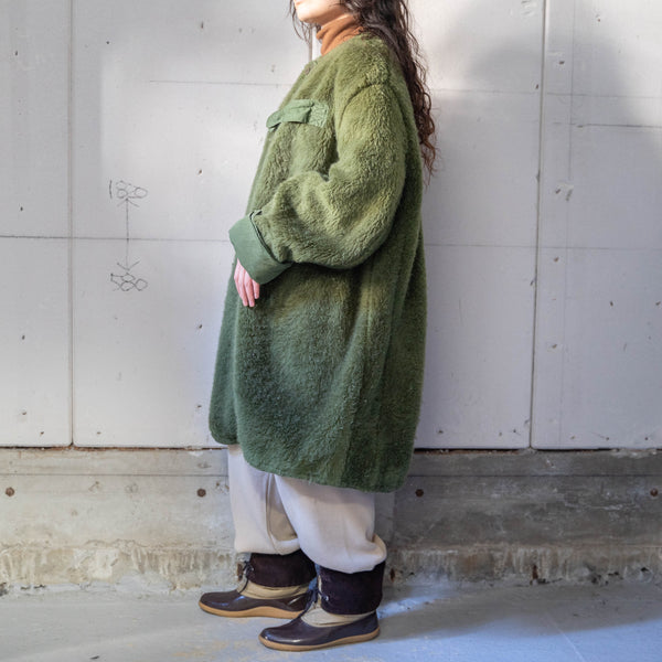 1960-80s Swedish military M59 Boa Liner coat -reversible-