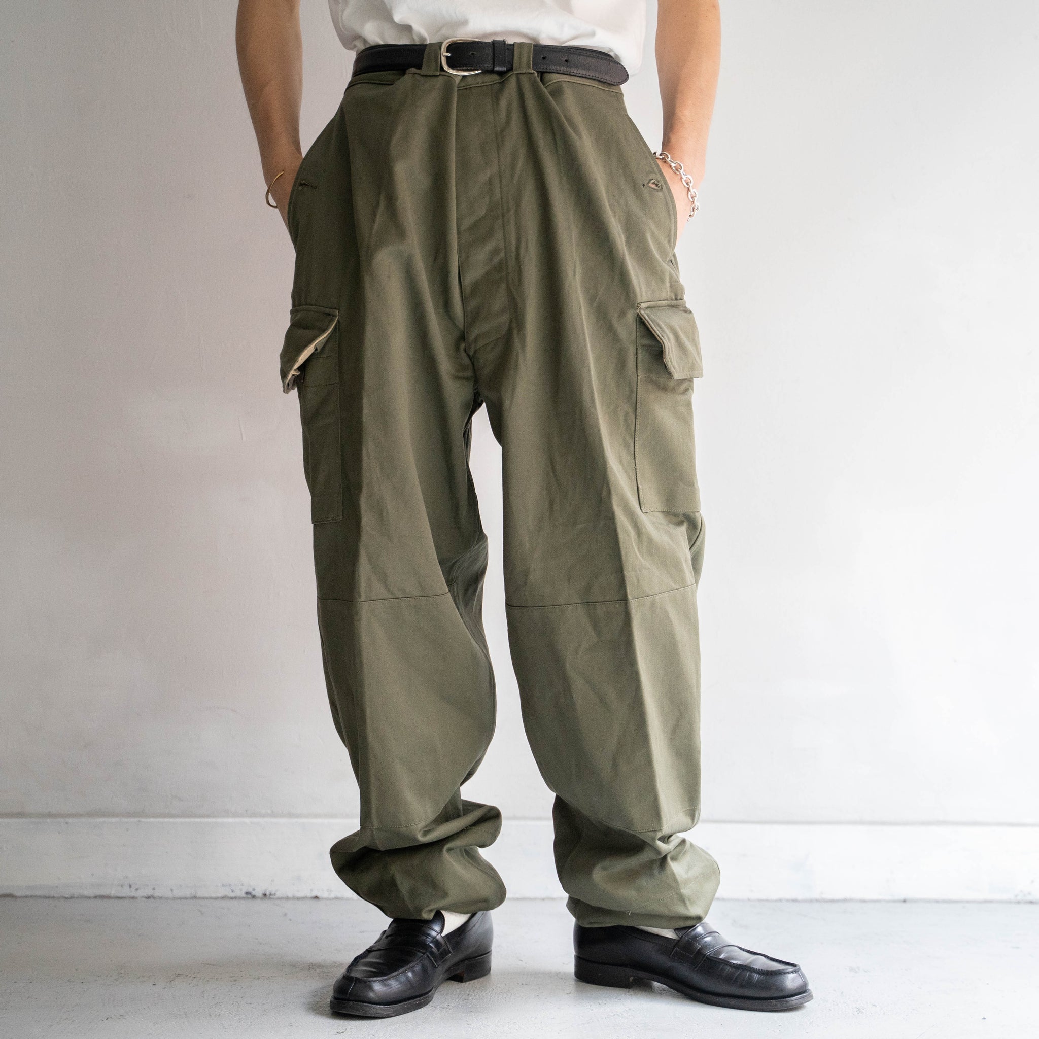 1960-70s French military M64 cargo pants 'dead stock' – gochic vintage