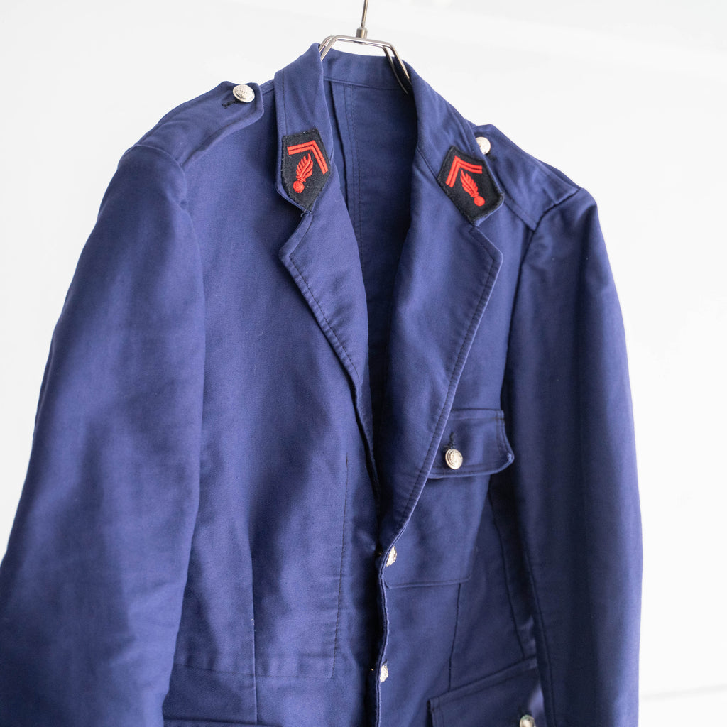 1950-60s France Blue moleskin Fireman jacket 'dead stock' – gochic