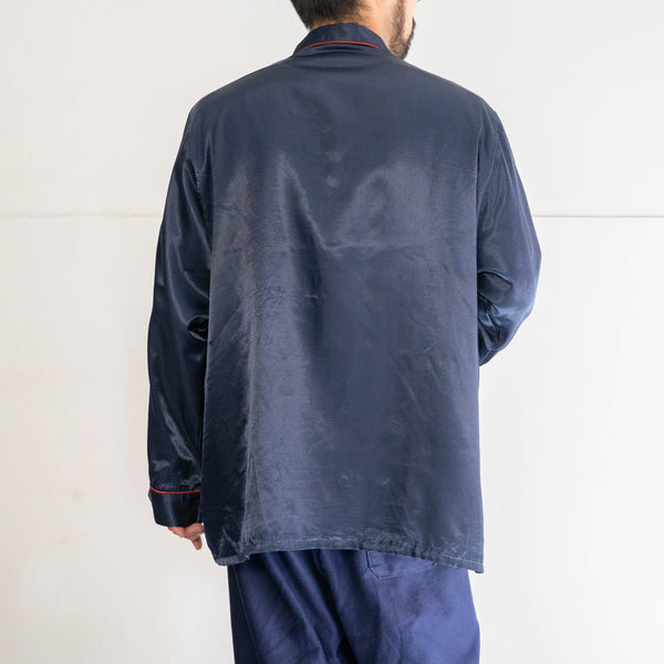 around 1990s Germany dark navy color pajama shirt