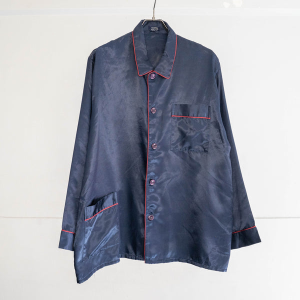around 1990s Germany dark navy color pajama shirt