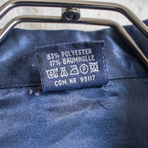 around 1990s Germany dark navy color pajama shirt