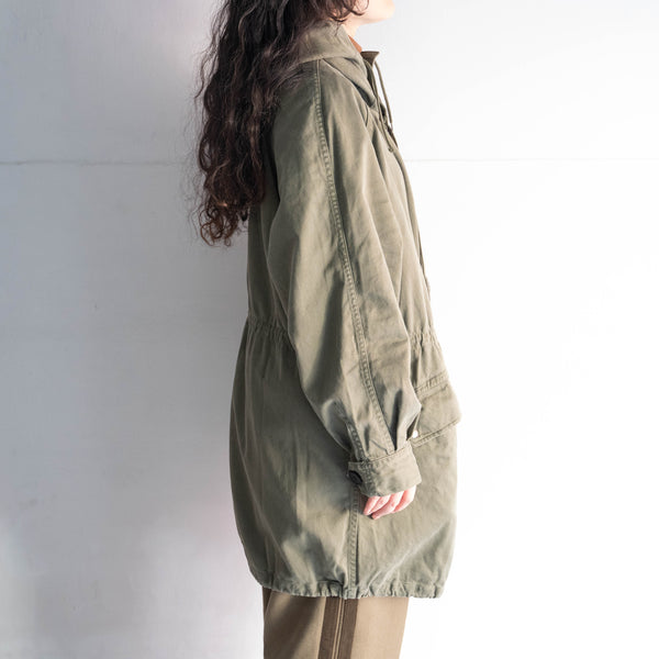 1960s French military M64 field parka '92C' -black button-