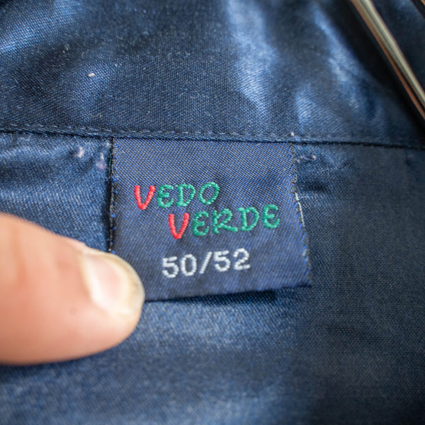 around 1990s Germany dark navy color pajama shirt