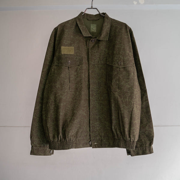 1990-00s Czech military camouflage short jacket 'dead stock' -2