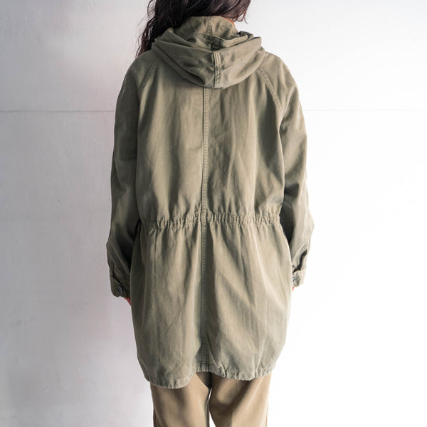 1960s French military M64 field parka '92C' -black button-