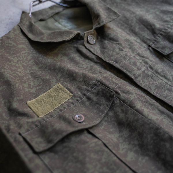 1990-00s Czech military camouflage short jacket 'dead stock' -2