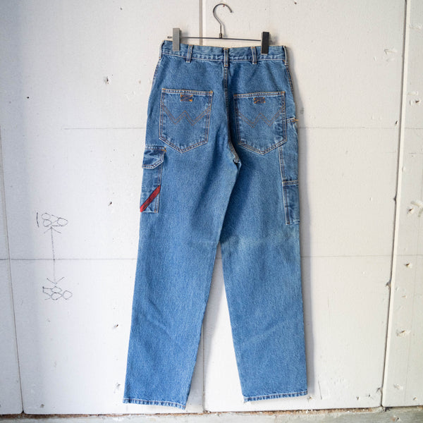 1990-00s 'Wikland' denim work cargo pants