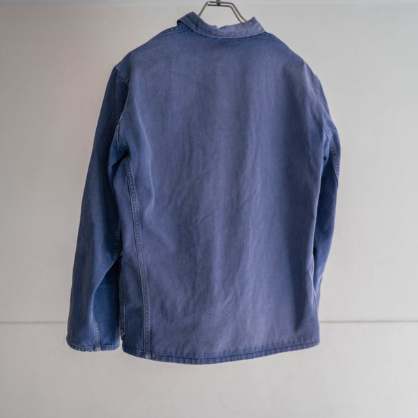 around 1970s Europe faded denim work jacket