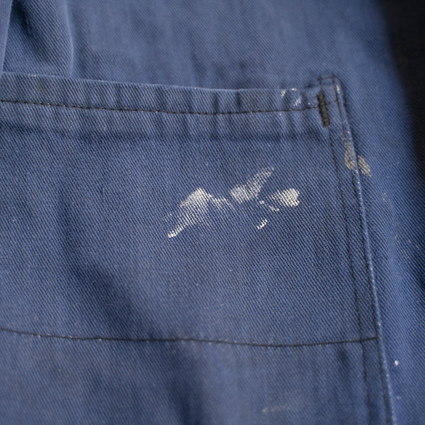 around 1970s Europe denim work jacket with patch