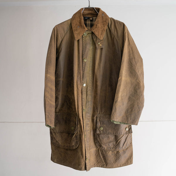 1970s Barbour 1 warrant brown color 'gamefair' -good fade-