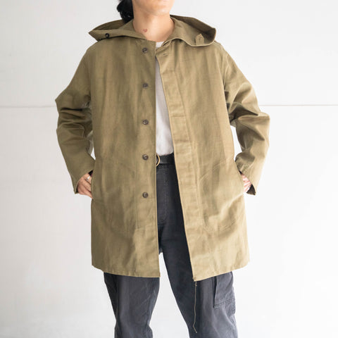 around 1960s Europe military? canvas parka 'dead stock'