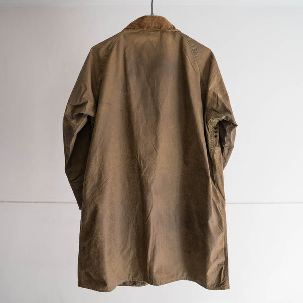 1970s Barbour 1 warrant brown color 'gamefair' -good fade-