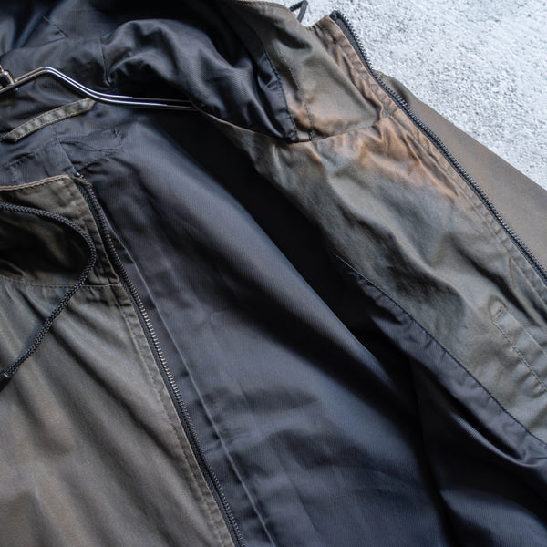 2000s super faded zip-up foodie