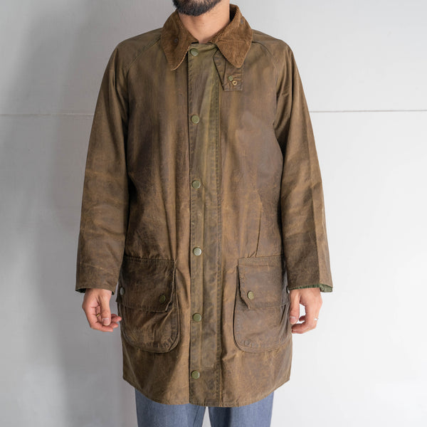 1970s Barbour 1 warrant brown color 'gamefair' -good fade-