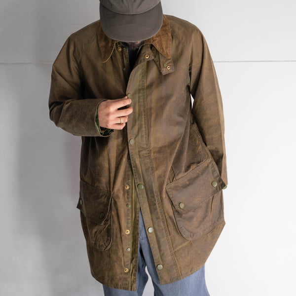 1970s Barbour 1 warrant brown color 'gamefair' -good fade-