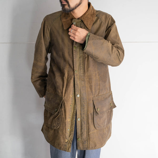 1970s Barbour 1 warrant brown color 'gamefair' -good fade-